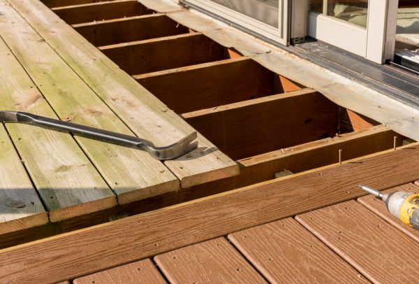 Cost of Old Deck Repair in Ypsilanti