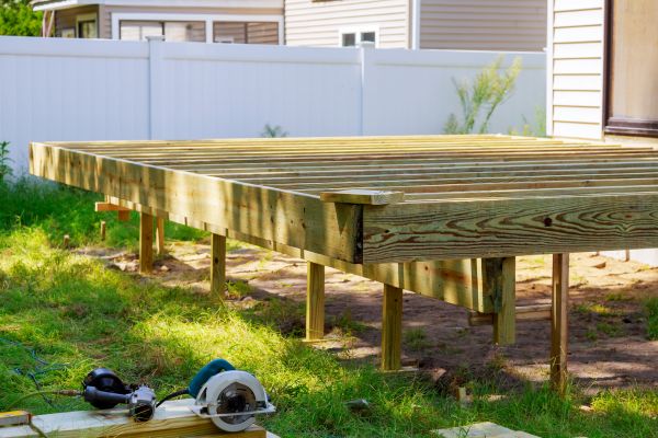 Cost of Elevated Deck Installation in Ypsilanti