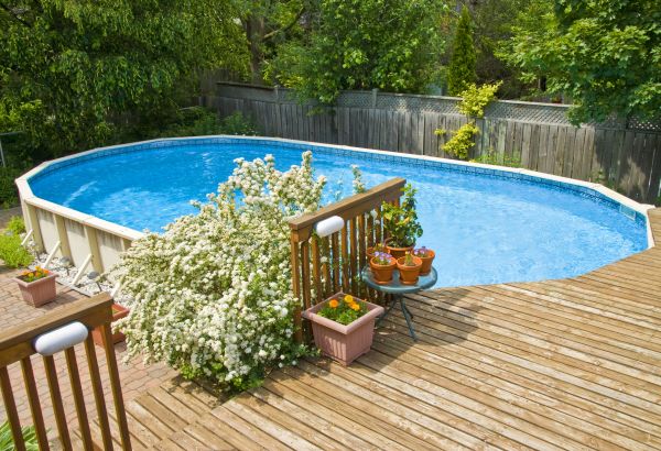 Pool Deck Installation in Ypsilanti