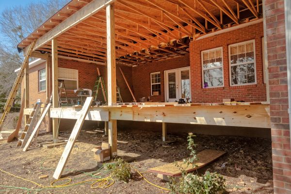 Porch Columns Installation in Ypsilanti