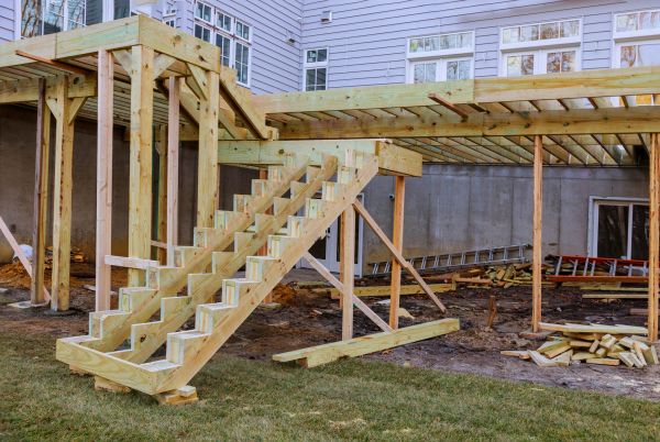 Deck Post Replacement in Ypsilanti