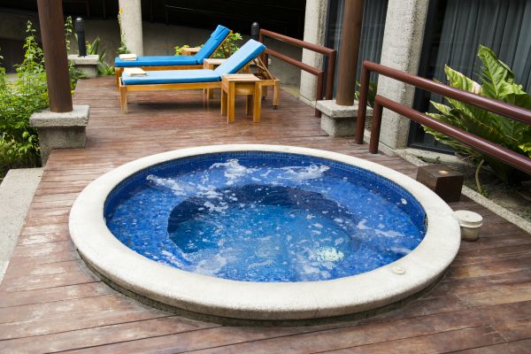 Hot Tub Deck Construction in Ypsilanti